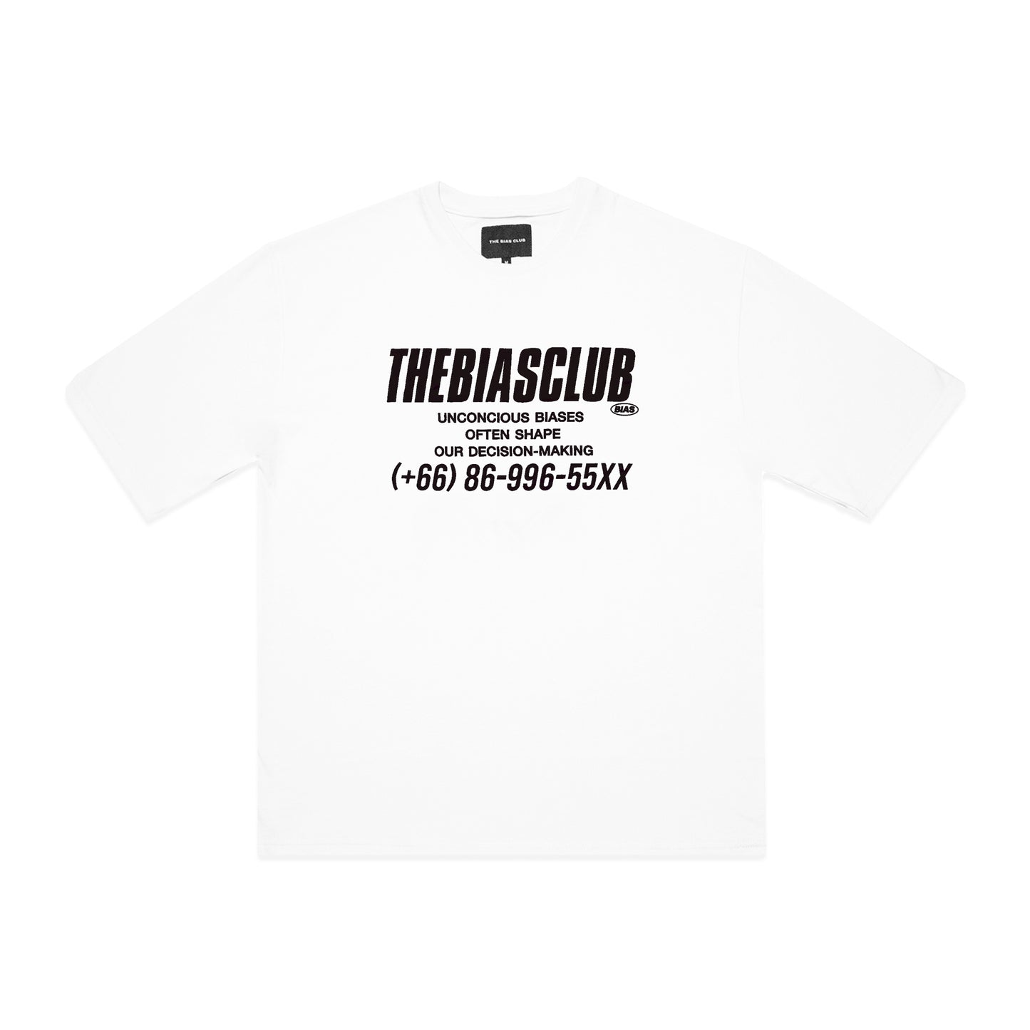 BIAS TEXT ME FRONT T-SHIRT