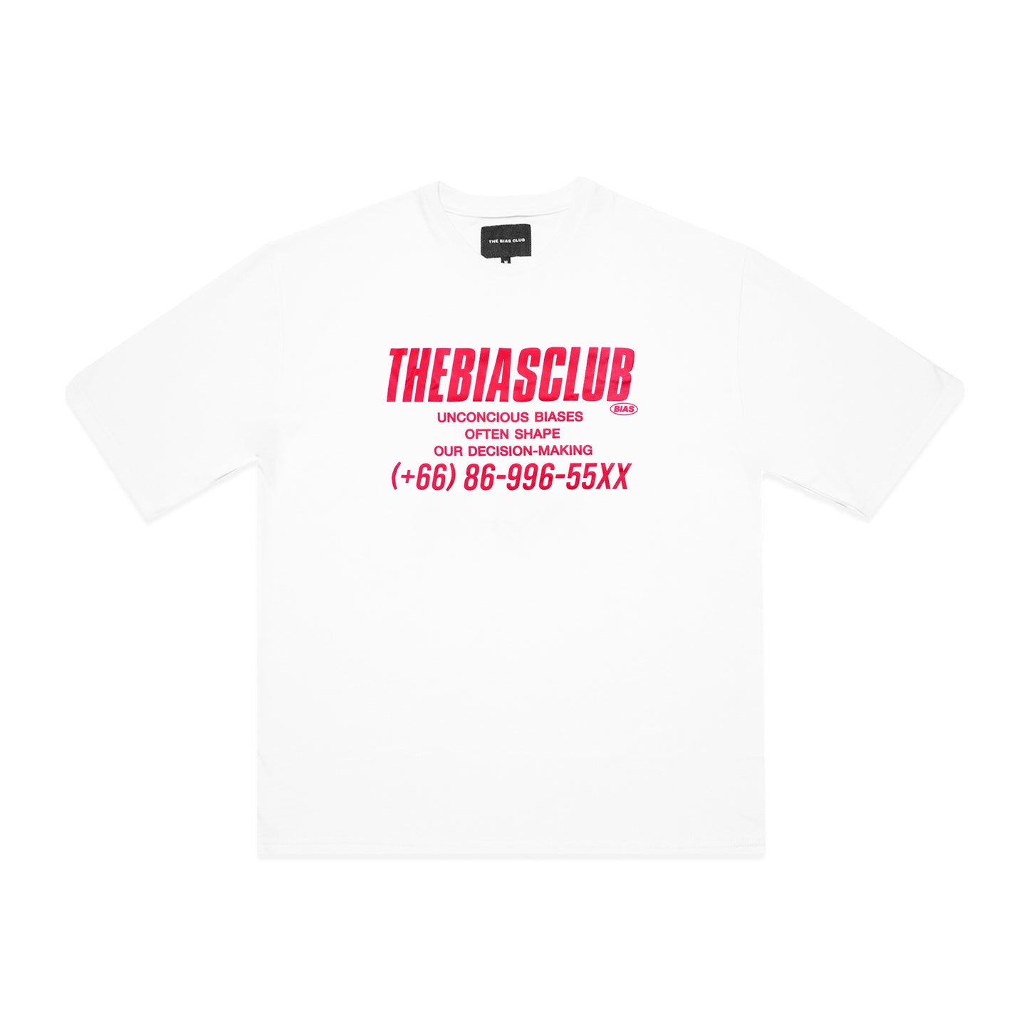 BIAS TEXT ME FRONT T-SHIRT